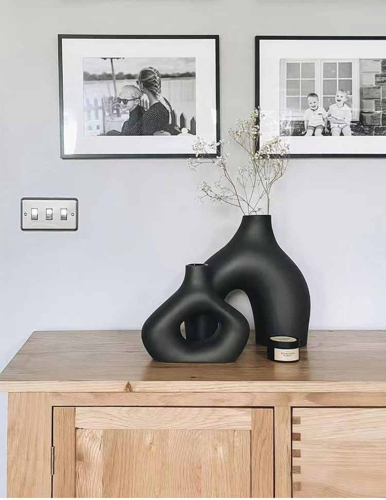 Nordic Ceramic Vase Decor