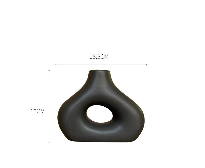 Nordic Ceramic Vase Decor