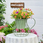 Vintage Metal Watering Can Planter