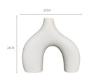 Nordic Ceramic Vase Decor