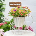 Vintage Metal Watering Can Planter