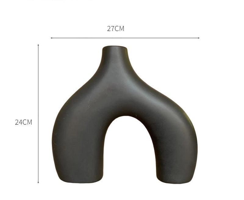Nordic Ceramic Vase Decor