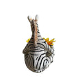 Resin Zebra Planter Decor