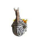 Resin Zebra Planter Decor