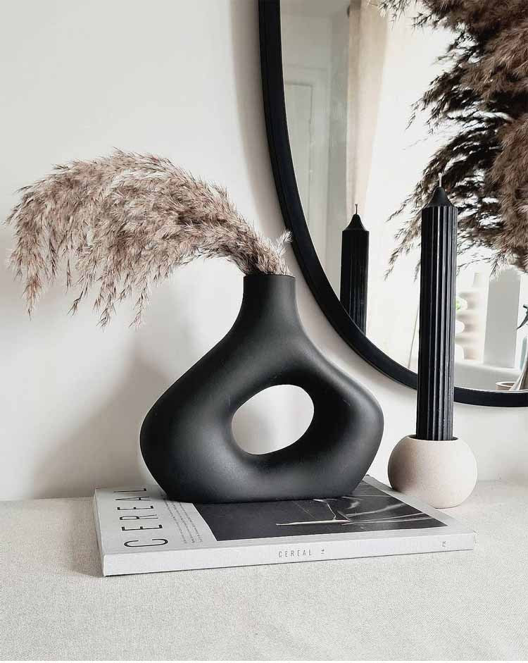 Nordic Ceramic Vase Decor