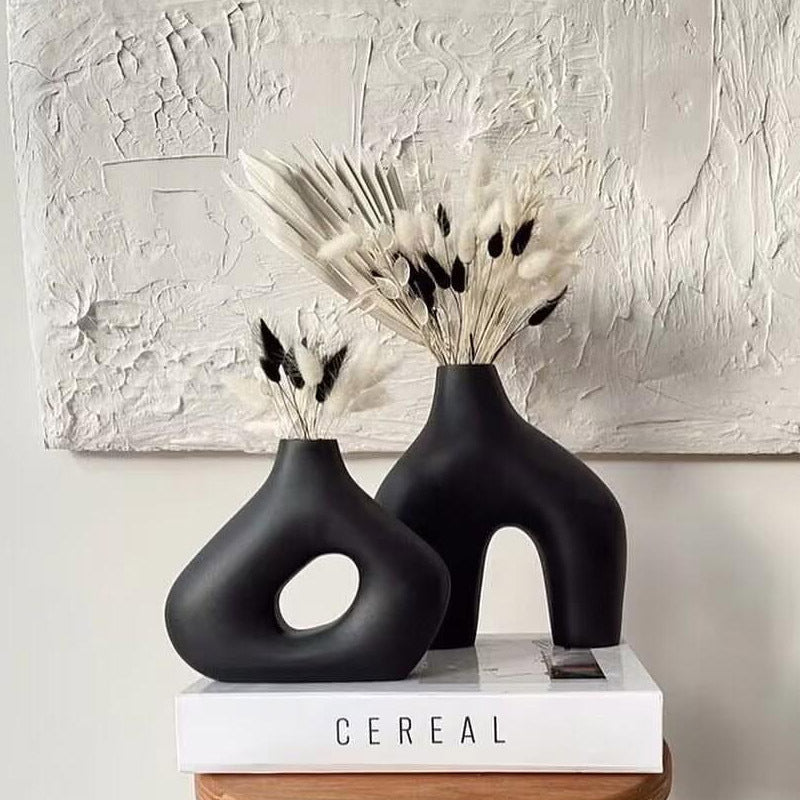 Nordic Ceramic Vase Decor